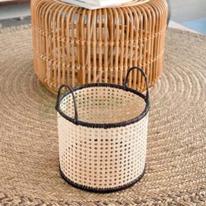 Bamboo Storage Basket Plant Holder Vietnamese Manufacturer