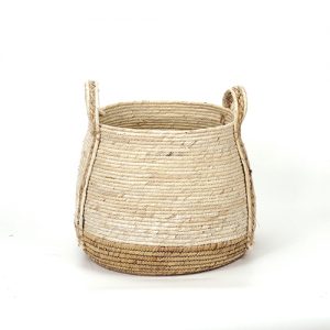 Seagrass and Jute Storage Basket