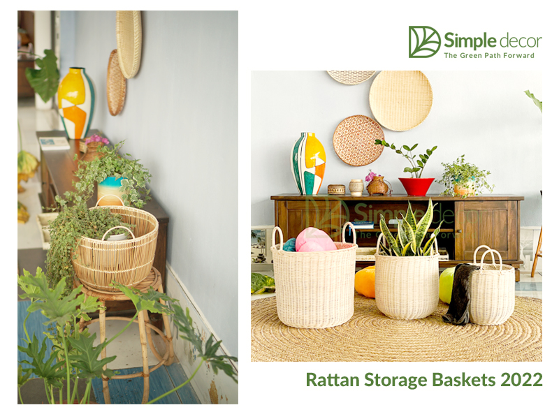 Wholesale Rattan Storage Baskets