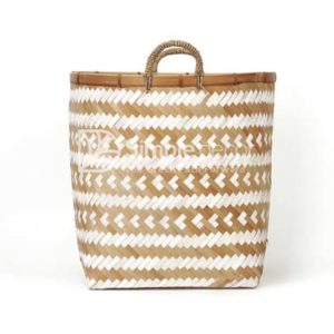 Pattern Bamboo Storage Basket Wholesale