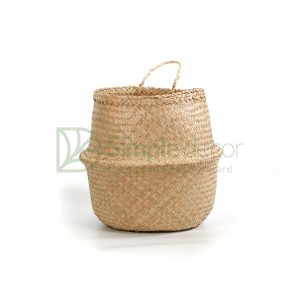 Seagrass Belly Basket Nature (Full Size)