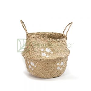 Clouds Seagrass Belly Basket Wholesale