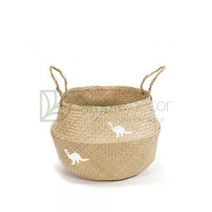 Dino Seagrass Belly Basket