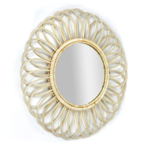 Rattan Mirror Home Decor