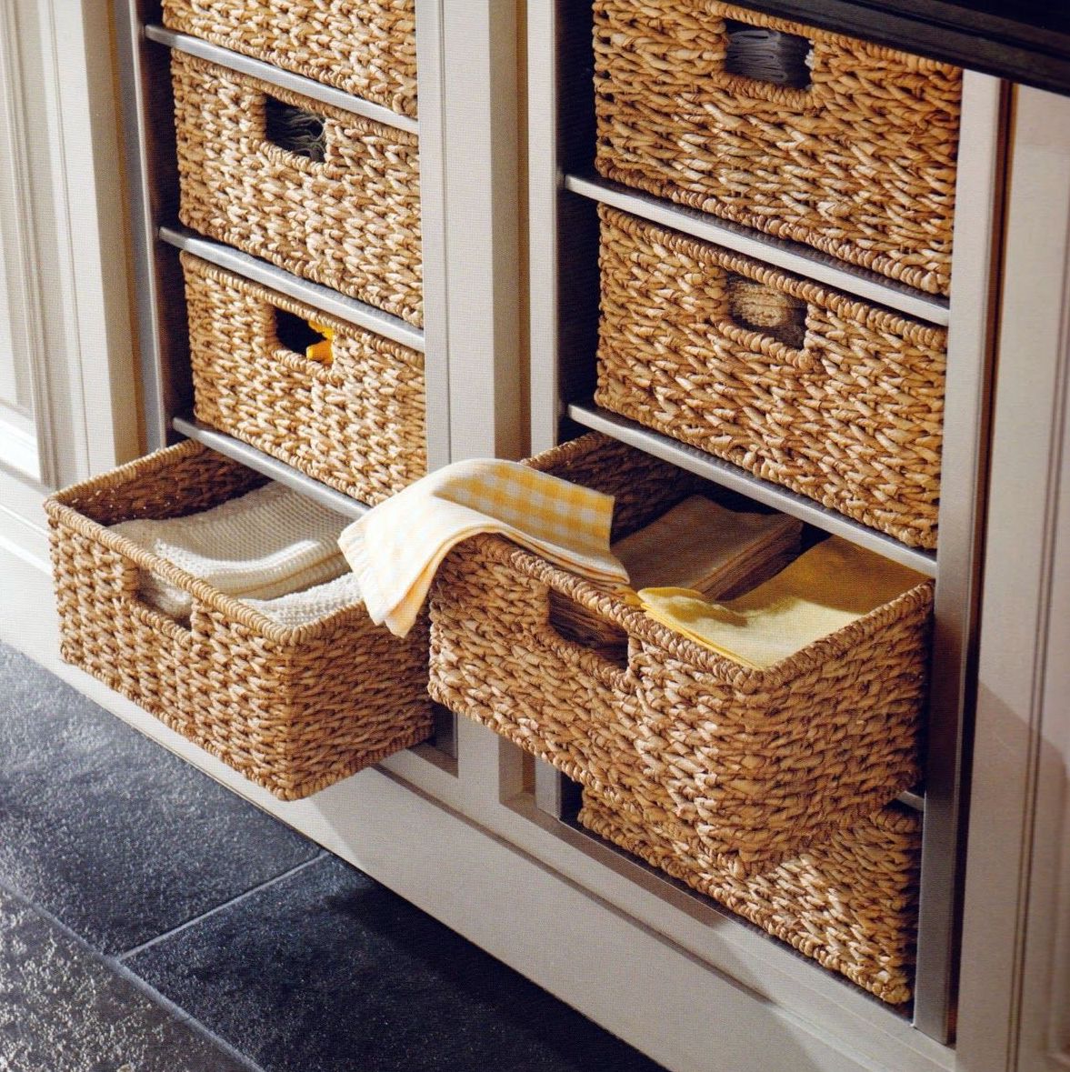 Seagrass woven storage baskets wholesale