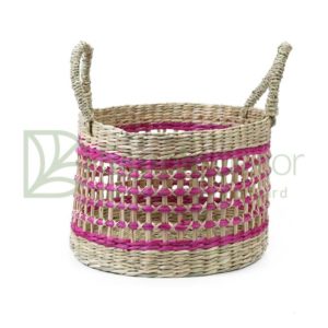 Wicker Seagrass Storage Basket Wholesale