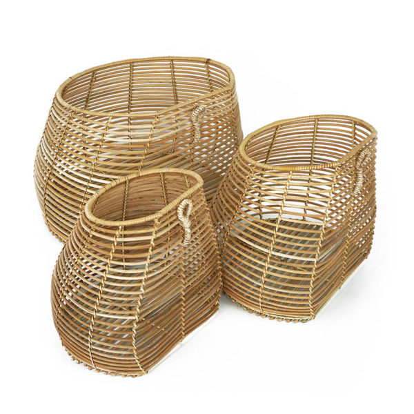 Rattan Hanging Basket Planter Wholesale Manufacturing in Vietnam