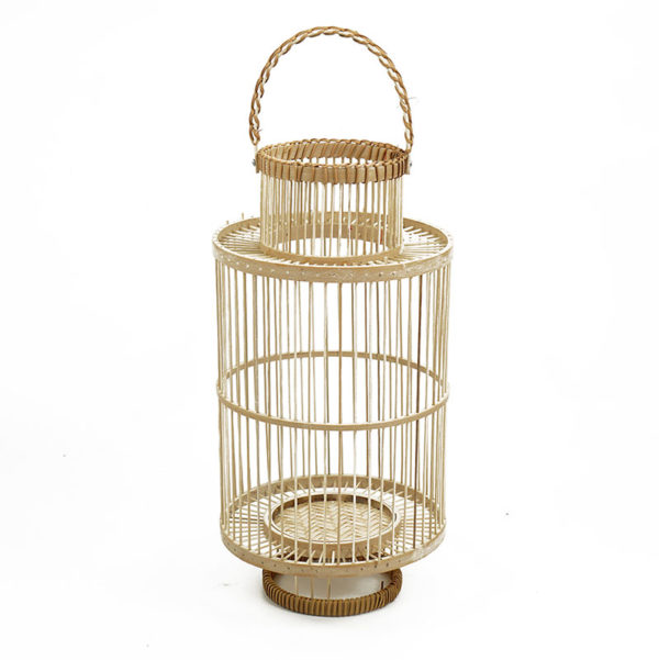 Natural Rattan Lantern Wax Candle Holder Wholesale