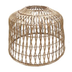 Natural rattan woven lampshade wholesale