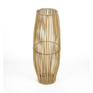 Oval Tall rattan Lantern With Handle Wholesale in Vietnam