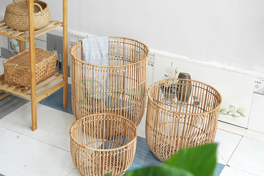 Rattan Storage Basket Supplier