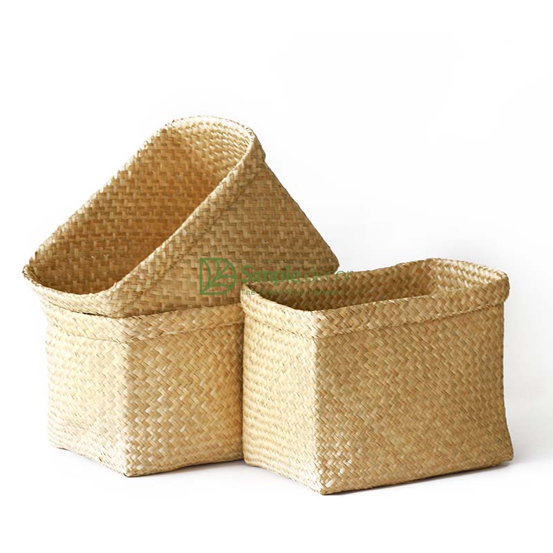 Soft Weaven Bamboo Storage Basket Wholesale In Vietnam