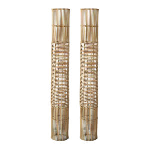 Floor rattan lamp wholesale manufacturer