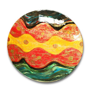 lacquered dish wall decor manufacturer in vietnam