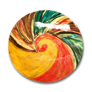 Lacquered dish wall decor wholesale in vietnam