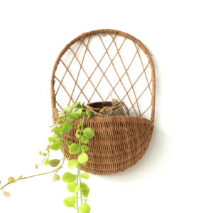 Rattan Hanging Basket Planter Supplier in Vietnam