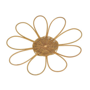 rattan flower wall decor wholesale