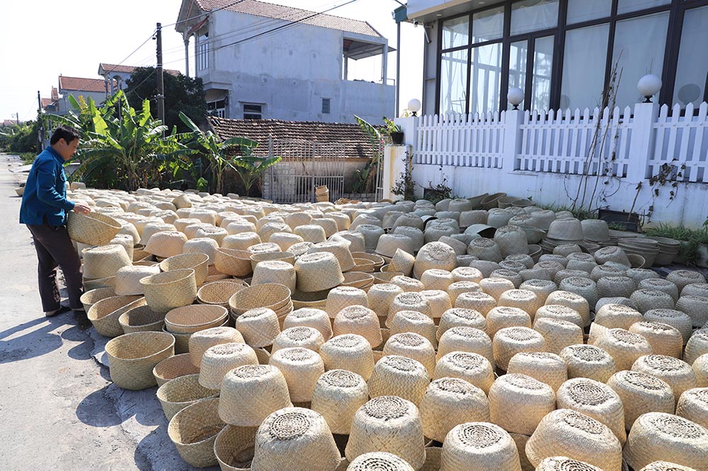 Drying Belly Basket in Vietnamese factory
