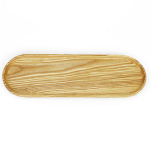 Oval Wooden Tea Serving Tray
