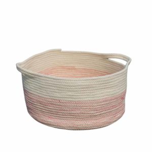 Vintage Cotton Storage Basket Wholesale Made In Vietnam