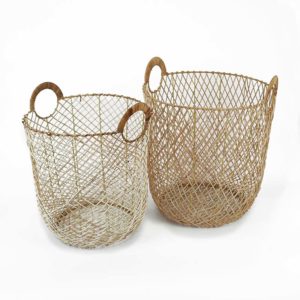 rattan baskets wholesale manufacturer