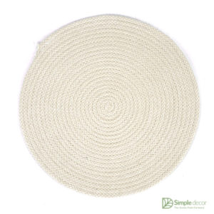 White Cotton Placemats Wholesale