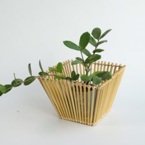 Bamboo Plant Stand (2)