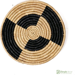 Equal Sides Woven Seagrass Wall Basket Wholesale For Home Decor