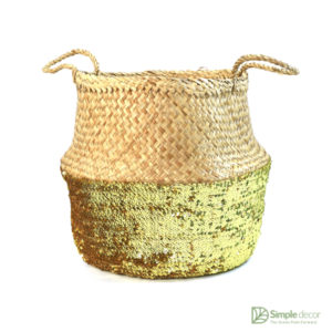 Seagrass Belly Basket Customized Wholesale