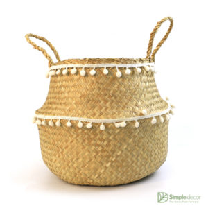 Seagrass Belly Basket Customized Wholesale