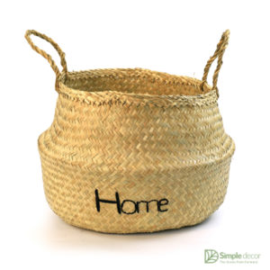 Customized Seagrass Belly Basket Wholesale