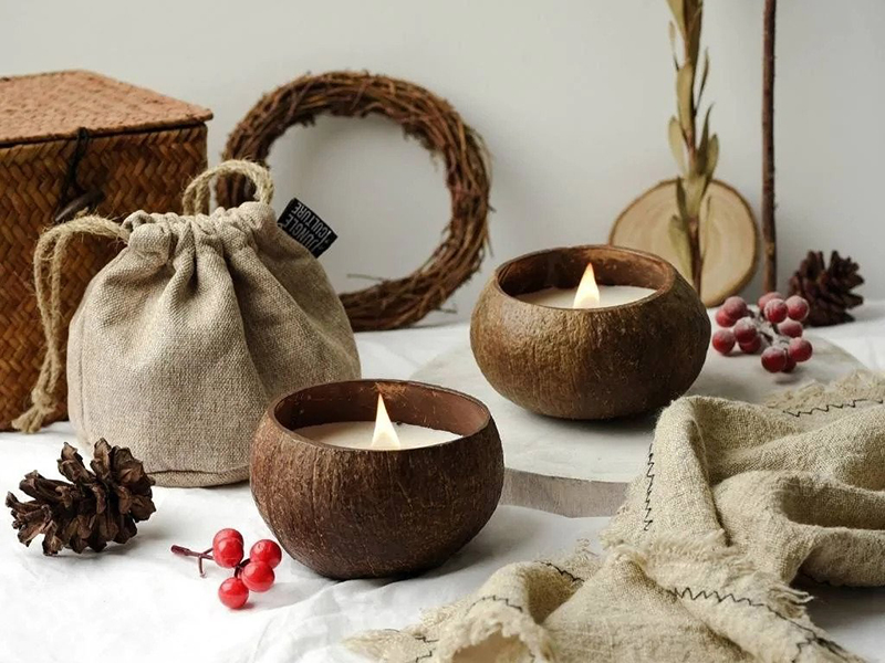 coconut bowls for candles wholesale-simple-decor