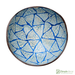 EggShell Inlaid Triangle With Color Coconut Bowls Wholesale