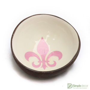 OEM/ODM Hand Painting Lacquer Coconut Bowls Made in Vietnam