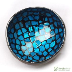 Vietnam Seashell Inlay Coconut Bowls Wholesale