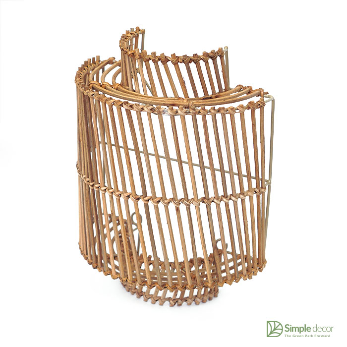 Wholesale Rattan woven wicker lamp shades Hallway Decor - Image 2