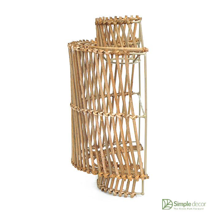 Wholesale Rattan woven wicker lamp shades Hallway Decor - Image 3