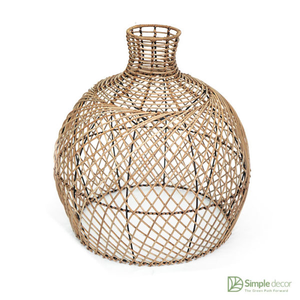 rattan lampshades