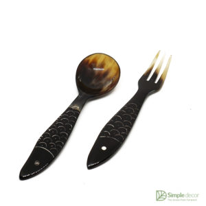 Buffalo Spoon & Fork  Handmade Set Wholesale