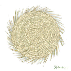 Woven Round Seagrass Placemat Wholesale In Vietnam