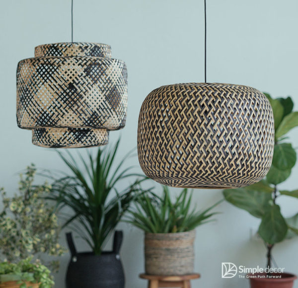 Bamboo Pendant Lampshades Wholesale