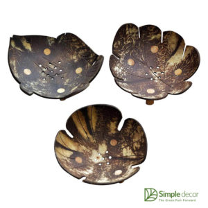 Wholesale Leaf Coconut Soap Dish Customizable