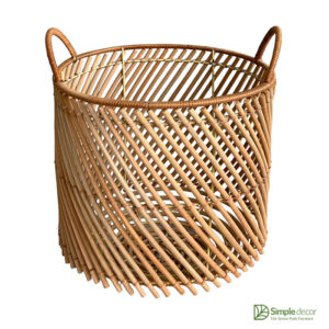 Wholesale Rattan Storage Baskets With Lids Made in Vietnam