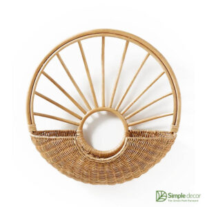 Wholesale Round Rattan Wall Shelves Manufacturer in Vietnam