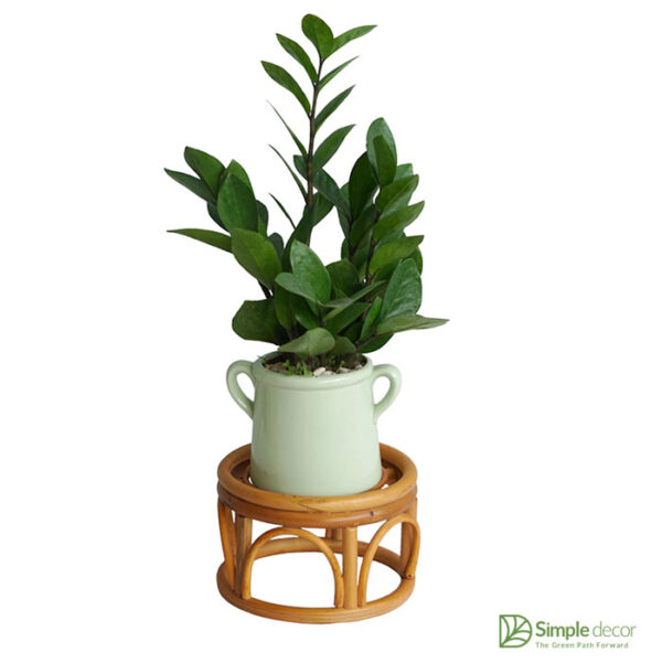 Wholesale Small Rattan Plant Stand for indoor Home Decor Manufacturer in Vietnam