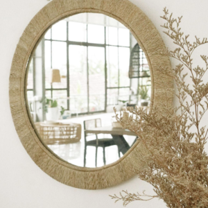 Round Jute Mirror Wholesale