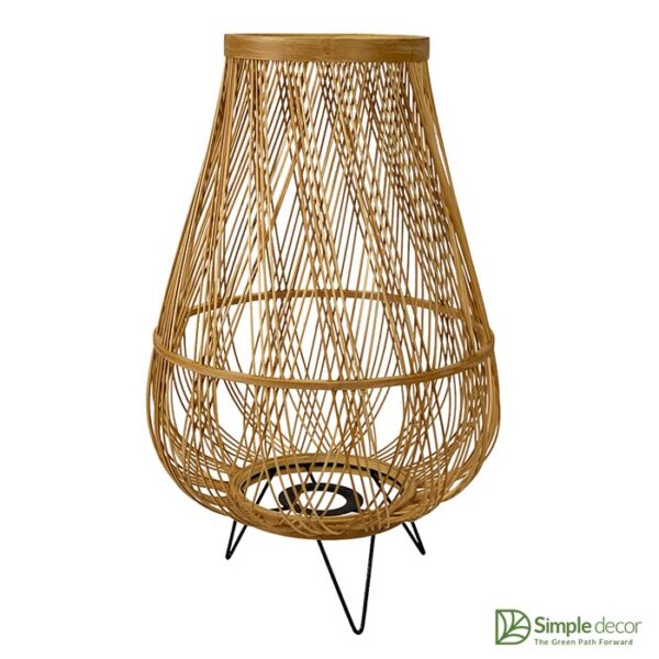 Wholesale Rattan Table Lamp for Home Decoration Manufacturer in Vietnam