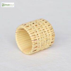 Rattan napkin ring made in Vietnam