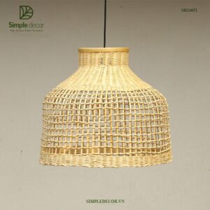 Bamboo and Rattan Lamp from Vietnam