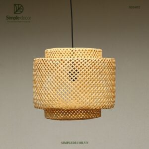 Pendant lamp made of Bamboo